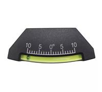 LeeQinersw Inclinomètre de Véhicule Compteur d'Inclinaison Niveau de Jauge d'Angle Indicateur de Pente Analogique avec Vial Courbé pour Conduite Tout Terrain Camping-car Trajet Quotidien, 10°