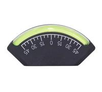 LeeQinersw Inclinomètre de Véhicule Compteur d'Inclinaison Niveau de Jauge d'Angle Indicateur de Pente Analogique avec Vial Courbé pour Conduite Tout Terrain Camping-car Trajet Quotidien, 45°