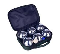 LeeQinersw Jeu de Boules de Pétanque pour Jeux Récréatifs dans Le Jardin Ou à La Plage, 6 Pièces