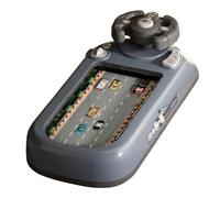 LeeQinersw Jeu de Course Enfant Jouet de Pilotage à , Bleu-Gris , Version Améliorée 200 Niveaux De Course avec Kit De Chargement