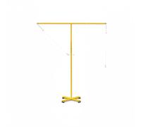 LeeQinersw Jeu de Lancer d'Anneaux Support de Lancer Cible d'Anneaux Cadre de Lancer Cadre Métallique Stable Pliant et Démontable Adapté aux Fêtes Foraines Pelouses Patios Divertissements en Plein Air