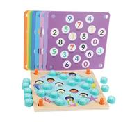 LeeQinersw Jeu D'échecs Flip Chess Memory Activité de Rassemblement pour La Maternelle Échecs de Mémoire Amusants