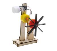 LeeQinersw Kit D'expérience de Modèle Hydroélectrique pour L'apprentissage et Le Plaisir Des Enfants, Conduite à Courroie