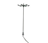 LeeQinersw Lampadaire LED blanc à 6 têtes, modèle réduit à l'échelle 1/75, pour aménagement de parc
