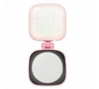 LeeQinersw Lampe Compacte | Bras Support Extensible, Lampe pr Téléphone, Vlog, Diffusion, Maquillage, Créateurs Contenu, Rose