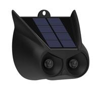 LeeQinersw Lampe Solaire répulsive pour Animaux, étanche IP55, Dispositif de Dissuasion Nocturne pour Pigeons