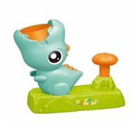 LeeQinersw Lanceur Disque à Pied sur Le Thème des Créatures Préhistoriques Éducatif Lanceur Dinre à Pédale Non Toxique Jeu Coordination Fils, Bleu