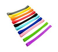 LeeQinersw Lot de 10 élastiques en silicone pour boîtes, emballages, serviettes de plage, carnets, portefeuilles, cartes, livres, 18 Cm X 1.2 Cm