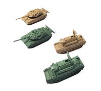 LeeQinersw Lot de 4 Maquettes de Véhicules à L'échelle 1/144 à Assembler Soi-même pour Enfants et Collectionneurs, Style I