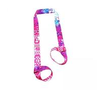 LeeQinersw Lot de 5 Sangles de Transport pour Tapis de pour Adulte - Polyvalentes et Portables - Élastiques - pour Gym, Fitness, Exercice,