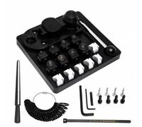 LeeQinersw Machine à Cintrer à Arrondir les Anneaux Polyvalent til Formage Bagues Matrices Interchangeables Précis pr, SET 1 Plastique 4PC