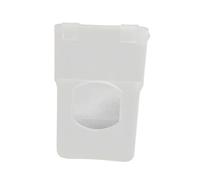 LeeQinersw Mangeoire Automatique pour Perroquets, Mangeoire Suspendue avec Couvercle Anti-Fuite, Adaptée Aux Petits et Moyens Perroquets, Un Seul Trou