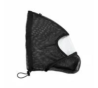 LeeQinersw Masque Extérieur pour Chien Protection Visage Capuche Gardien Couvre-tête Polyester Ventilation Légère Fonction Barrière Contre Blessures Adapté Promenades Convalescence Post-opératoire, S