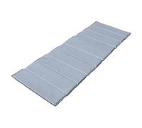 LeeQinersw Matelas de Camping Pliable Tapis de Portable Coussin Isolant Résistant à L'Humidité en Tissu Oxford Tapis Multifonction Adapté pour Jardin, Gris 2 cm d'épaisseur