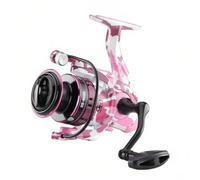 LeeQinersw Moulinet de Pêche Roulements Frein Poignée Métallique Rotation Continue Gestion de Ligne Maîtrisée Frein 14kg Adapté à Carnassier Carpe Sorties du, Moulinet De Pêche S5-4000