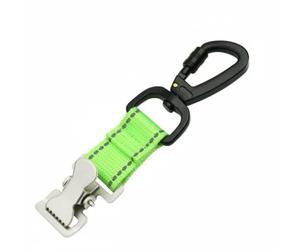 LeeQinersw Mousqueton à Double Crochet Clip Pince Serre-Outils Crochet Ceinture Porte-Gants Support Outils Conception Combinée Mousqueton et Pince Adapté aux