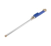 LeeQinersw Nettoyeur Haute Pression Buse Lance Pulvérisateur Jet Réglable Tube Aluminium Commande Laiton pour Rinçage Efficace et Décrassage Adapté au, Blue