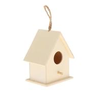 LeeQinersw Nichoir en Bois D'extérieur, Mangeoire Suspendue, Bricolage pour Attirer Les Oiseaux, Idéal pour L'observation des Oiseaux dans Le Jardin, Pei, Style6
