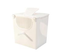 LeeQinersw Nidification pour Les Oiseaux Perrot House Hideout Cage Accessoires pour Les Conures et La Pochette, Blanc
