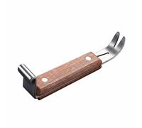 LeeQinersw Outil Automobile Multifonction Levier Extracteur Démonte Garniture Inox Solide pour Usage Intensif avec Crochet et Soulèvement en un Geste Ergonomie, S
