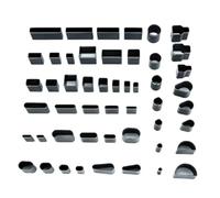 LeeQinersw Outil de Perforation pour Coque de Téléphone Ensemble d'Emporte-pièces Poinçon Découpe Matrice en Acier Carbone Robuste pour Découpes Nettes et