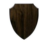 LeeQinersw Panneau Bois En Forme Bclier Polyvalent Plaque Insert Remplaçable Classique Écusson pr Institutions Scolaires, 150x185mm