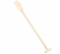 LeeQinersw Performance Prop Paddle Pagaie en Bois Dragon Bateau Accessoire Démonstration Pagaie Large Affichage pour Scène Réaliste, Bois Clair, Size to 1