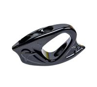 LeeQinersw Pince de Rappel de Corde en Aluminium Réglable, Légère et, Idéale pour La Spéléologie, L'élagage et, Noir