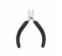 LeeQinersw Pinces à Bijoux Pince Tenailles Outil Accessoires pour Installation et Retrait de Boucles Ressort Facilitant l'Ouverture Maintien Précis sans Marquer, Pince Nickel-fer