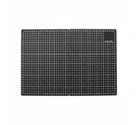 LeeQinersw Planche de Découpe Pliable avec Indications Claires Surface Réparatrice Fonction Antidéformation et Usage Polyvalent Adaptée aux Ateliers Créatifs Couture Bureau École, Noir