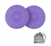 LeeQinersw Planche d'Entraînement pour Danse Plateau de Rotation Outil d'Exercice pour Pirouette Surface Antidérapante Compact Adapté à la Pratique Danseurs et Patineurs à la, Violet