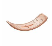 LeeQinersw Planche d'Équilibre Enfant Planche Balançoire Bascule Passerelle Toboggan Pierre d'Appui PE Durabilité Antidérapant Stimule Coordination et Posture, Pink