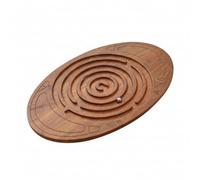 LeeQinersw Planche d'Équilibre Enfant Planche Bascule Labyrinthe Plateau Sensoriel en Bois pour Contrôle Du Corps et Coordination Œil-main Surface Gravée