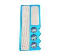 LeeQinersw Planche Multifaces Aluminium Planche Métal Grattoir Planche Ponceuse Contrôle Précis pour Équilibrées Économie de Temps pour Finitions Régulières, Bleu