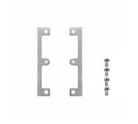 LeeQinersw Plaque de Montage Prise Support de Prise Murale Platine de Fixation Équerre de Boîtier en Acier Inoxydable Épais 2mm Résistant à Alignement, Fixing Plate 2PCS