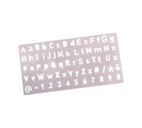 LeeQinersw Pochoir En Métal pour Bricolage, Modèle de Dessin pour La Planification, Le Scrapbooking et L'artisanat
