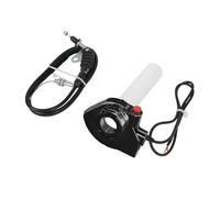 LeeQinersw Poignée D'Accélérateur pour en Alliage D'Aluminium avec Câble Installation Facile Résistante à l'usure Universelle Adaptée Aux Scooters et, Noir