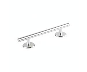 LeeQinersw Poignée de Meuble Autocollante en Alliage d'Aluminium Barre Droite Élégante Adaptée à Divers Types de Convient pour Chambre Salle de Bain Entrée, Argent, Argent Brillant, 200 Mm