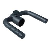 LeeQinersw Poignée d'Entraînement Barbell Barre Courbée Barbell Manchon 52 Mm Acier Double Courbée Antidérapante pour Tirage Soutenu Adaptée à