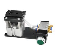 LeeQinersw Poinçon d'Encollage de Chant Perforateur de Chant Machine Pneumatique Double Orifices Outil de Fabrication de Meubles, Perforateur Pneumatique Double Trou 8/15mm