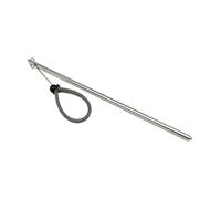 LeeQinersw Pointe de Plongée Scuba Bâton Signalétique Pointeur de Réservoir Outil Compact en Alliage d'Aluminium Léger pour Communication sous l'eau et Mesure, Gris