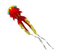 LeeQinersw Poisson Animal Poisson Jouet Extérieur Sportif Structure Polyester Installation Rapide Design Attrayant Adapté Loisirs Plein A, Rouge