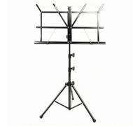 LeeQinersw Porte-n en Acier Carbone Base Tripo Compacte Mécanisme Serrage Simple pour Pianiste Violoniste Rangement dans Un Transport Protecteur.