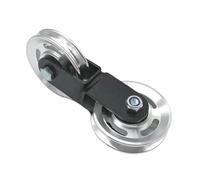 LeeQinersw Poulie de Fitness Roue à Double Poulie Rouleau pour Câble Bloc de Musculation avec Roulement Silencieux pour Un Entraînement sans Bruit Approprié Pou, Poulie Transversale