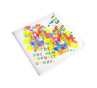 LeeQinersw Pratiquez les explorations de couleurs des couleurs lettres sensorielles de jeu et de chiffres accessoires de planche sensorielle pour la famille
