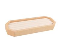 LeeQinersw Présentoir à Bijoux pour Oreilles, Boîte de Rangement en Bois pour L'organisation, L