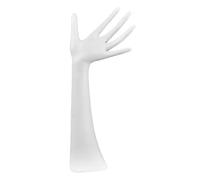 LeeQinersw Présentoir à Bijoux Vertical en résine, modèle à Main, Multifonctionnel et élégant, présentoir à bagues pour Exposition, Blanc