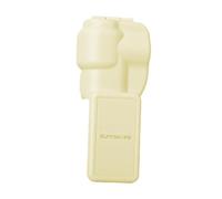LeeQinersw Protection d'écran d'objectif, Protection de cardan, de caméra, Pare-Soleil Anti-poussière, de cardan Rabattable, étanche, Anti- pour, Jaune