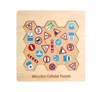 LeeQinersw Puzzle En Bois pour Tout-petits, Jeu D'éducation Précoce, Cadeau pour Garçons et Filles