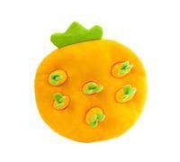 LeeQinersw Puzzle Jouet Chien Jouet Carottes Renifleur Jouet Mâcher Jouet Interactif Apport Sensoriel et Ludique Adapté Au Dressage Passe-Temps Animal Dome, L